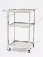 МЕT-В15 Инструментальный столик из нерж.стали 650х450х900