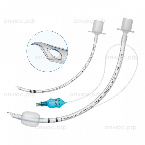 Трубка эндотрахеальная тип Паркер с манжетой, ID 5.0 MEDEREN