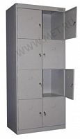 ШРК-28-600 (60*50*185)Шкаф металлический для сумок разборнный
