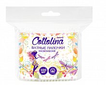 Cottolina ватные палочки в банке, 100 шт.