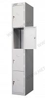 ШРЭК-22-530 (53*50*185) Шкаф для одежды металлический разборный