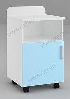 ТМ01-00 МДФ Тумба прикроватная для физиоаппаратуры с задней отбортовкой