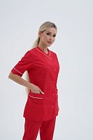 Блуза женская, серия "Медик", модель 7, ТИСИ цветная