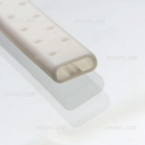 Трубка медицинская дренажная одноразовая силиконовая плоская с перфорацией, MEDEREN, 10 мм