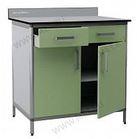 ДМ-1-009-04 Лабораторный стол-тумба с двумя глухими дверцами