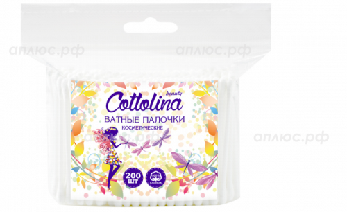 Cottolina ватные палочки в ПЭ, 200 шт. Cottolina ватные палочки в ПЭ, 200 шт.