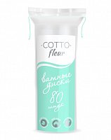 Cotto Fleur ватные диски, 80 шт.