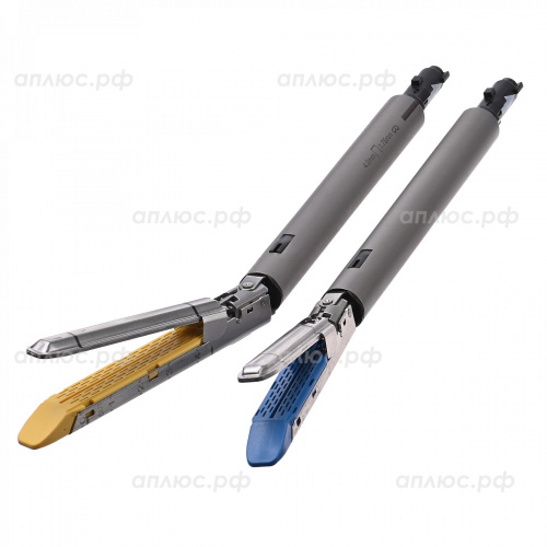 Кассета с ножом к эндоскопическим линейным сшивающим аппаратам, одинаковый уровень скоб, синяя, 60мм